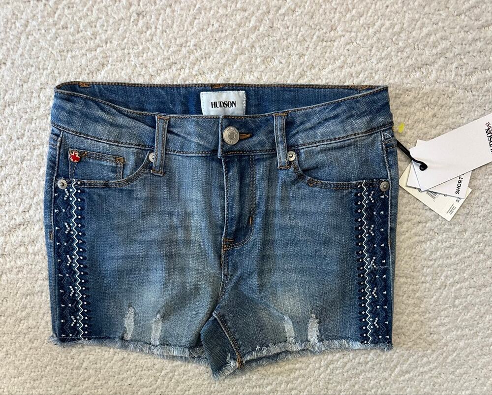 NWT* Hudson Girls Denim Shorts Size 14